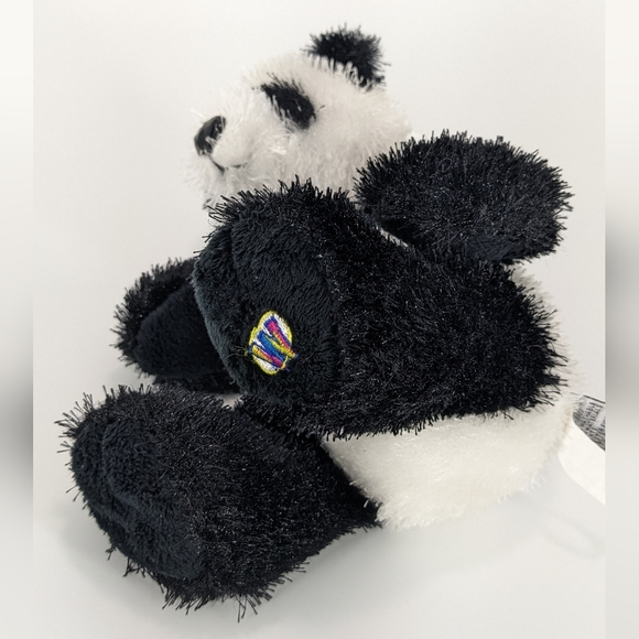 GANZ Webkinz Panda Black and White Plushie - Picture 2 of 6